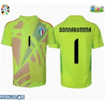 Italia Gianluigi Donnarumma #1 Keeper Hjemmedrakt EM 2024 Kortermet
